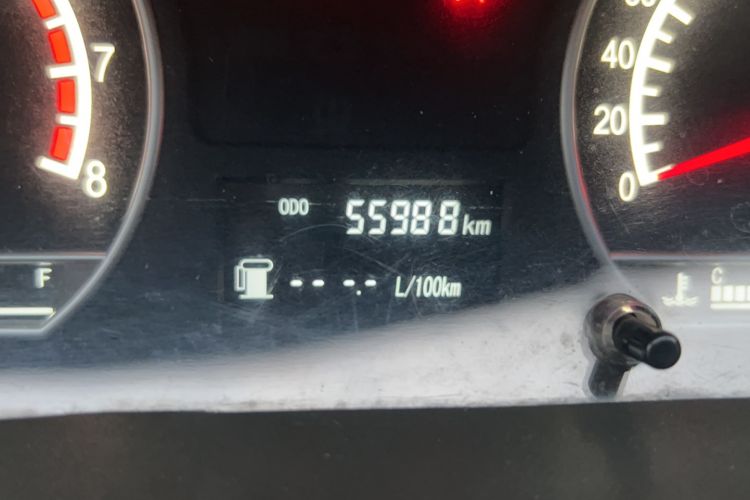 Used Geely Auto Ocean 2012 Energy-Saving Edition 1.5L Manual SuperDelight Model Odometer Close Up