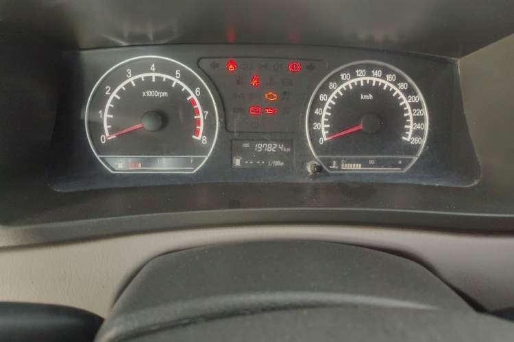 Used Geely Auto Ocean 2012 Energy-Saving Edition 1.5L Manual SuperDelight Model Odometer Close Up