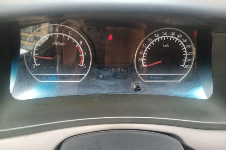 Used Geely Auto Ocean 2012 Energy-Saving Edition 1.5L Manual Value-Added Model Odometer Close Up
