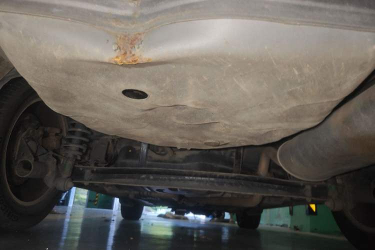 Used Geely Auto Ocean 2012 Energy-Saving Edition 1.5L Manual Comfort Model Chassis Rear
