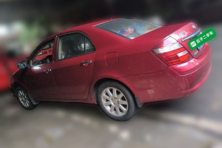 Used Geely Auto Ocean 2012 Energy-Saving Edition 1.5L Manual SuperDelight Model Rear Left 45 Deg