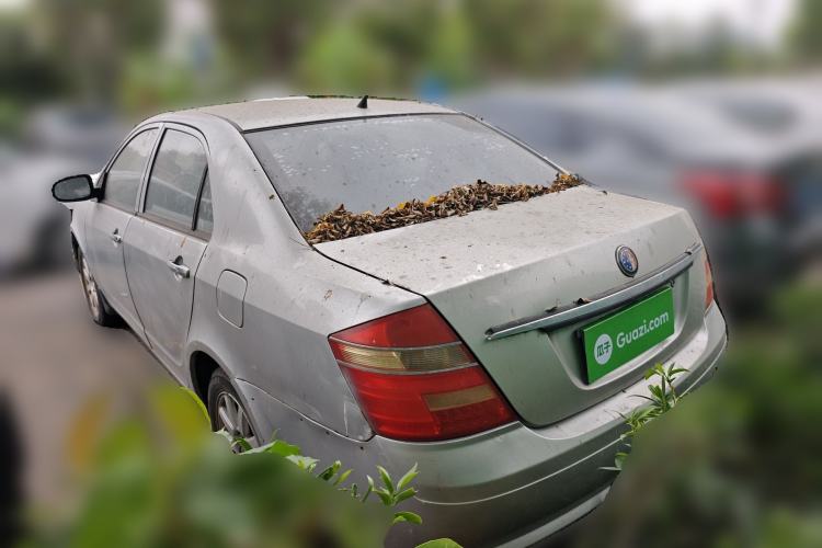 Used Geely Auto Ocean 2012 Energy-Saving Edition 1.5L Manual SuperDelight Model Rear Left 45 Deg