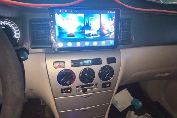Used Geely Auto Ocean 2012 Energy-Saving Model 1.5L Manual Entry-Level Trim Audio And AC Panel