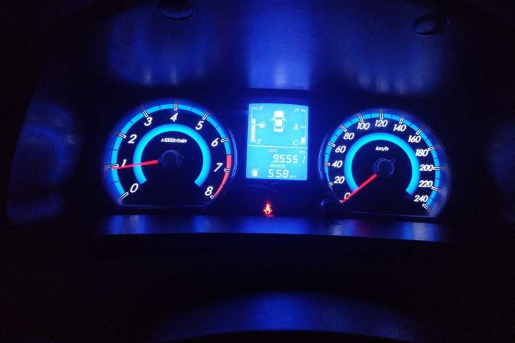 Used Geely Auto Ocean 2015 1.5L Manual Entry-Level Model Odometer Close Up