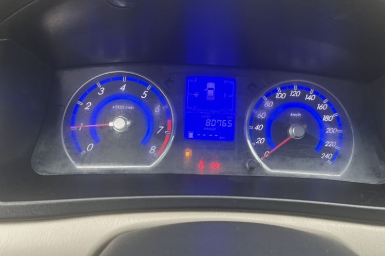 Used Geely Auto Ocean 2015 1.5L Manual Entry-Level Model Odometer Close Up