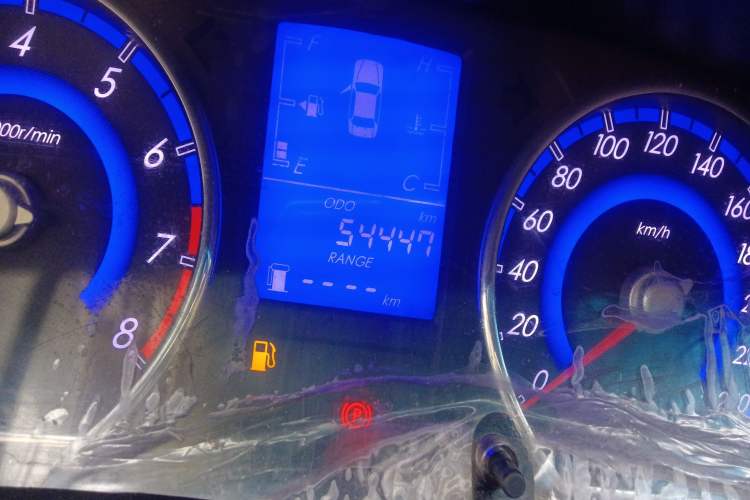 Used Geely Auto Ocean 2015 1.5L Manual Entry-Level Model Odometer Close Up