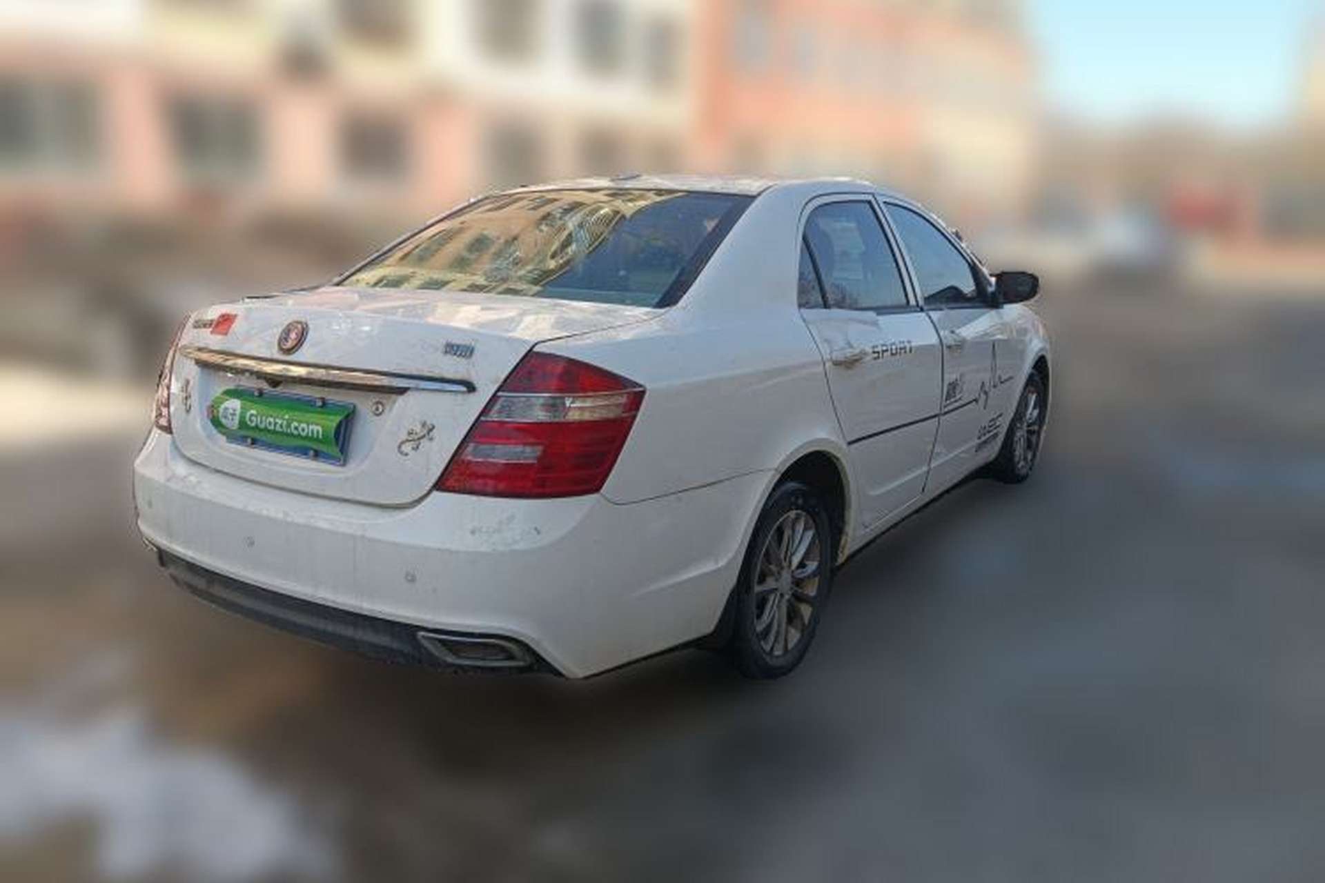 Used Geely Auto Ocean 2015 1.5L Manual Elite Model Rear Right 45 Deg