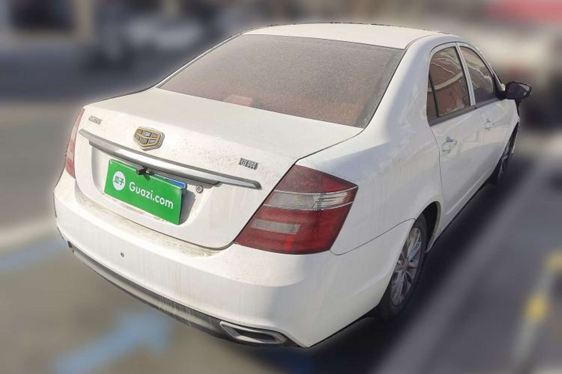 Used Geely Auto Ocean 2015 1.5L Manual Entry-Level Model Rear Right 45 Deg
