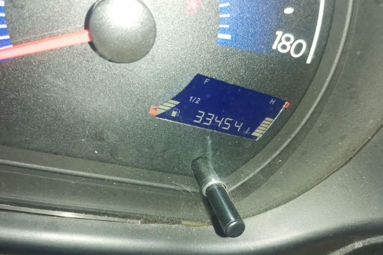 Used Geely Auto Panda 2011 1.3L Manual Comfort II Odometer Close Up