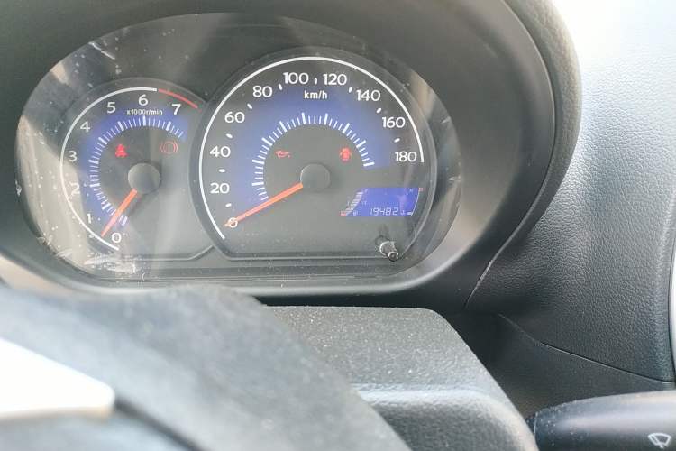 Used Geely Auto Panda 2015 1.0L Manual "Mengdong" Edition Odometer Close Up