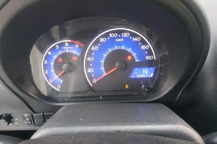 Used Geely Auto Panda 2016 1.0L IMT Cool Fun Edition Odometer Close Up