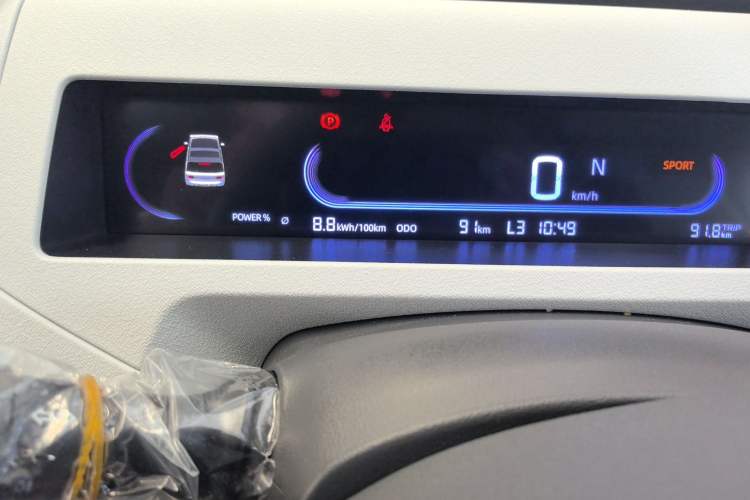 Used Geely Auto Panda 2024 Panda Mini 200km Longteng PRO Edition Odometer Close Up