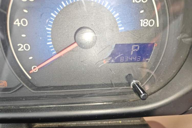 Used Geely Auto Panda Classic 2011 1.3L Automatic Luxury Model Odometer Close Up