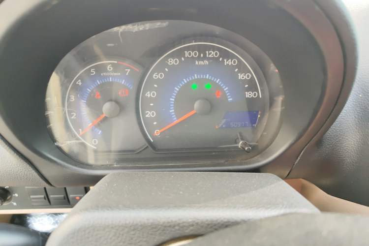 Used Geely Auto Panda Classic 2013 1.0L Manual Entry-Level Model Odometer Close Up