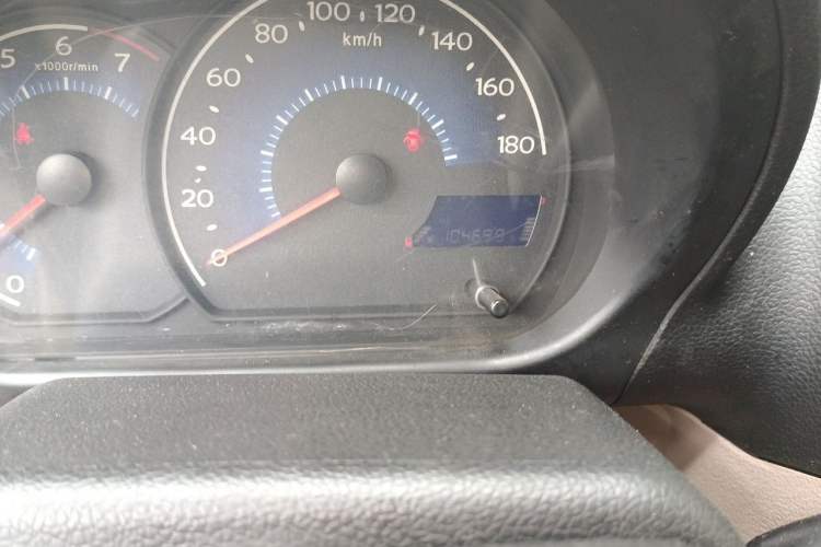 Used Geely Auto Panda Classic 2013 1.0L Manual Entry-Level Model Odometer Close Up