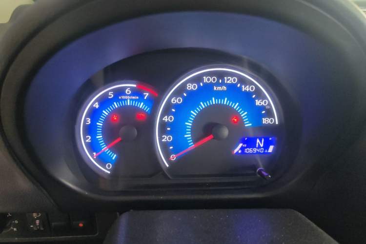 Used Geely Auto Panda Classic 2016 1.0L IMT Cool Fun Edition Odometer Close Up