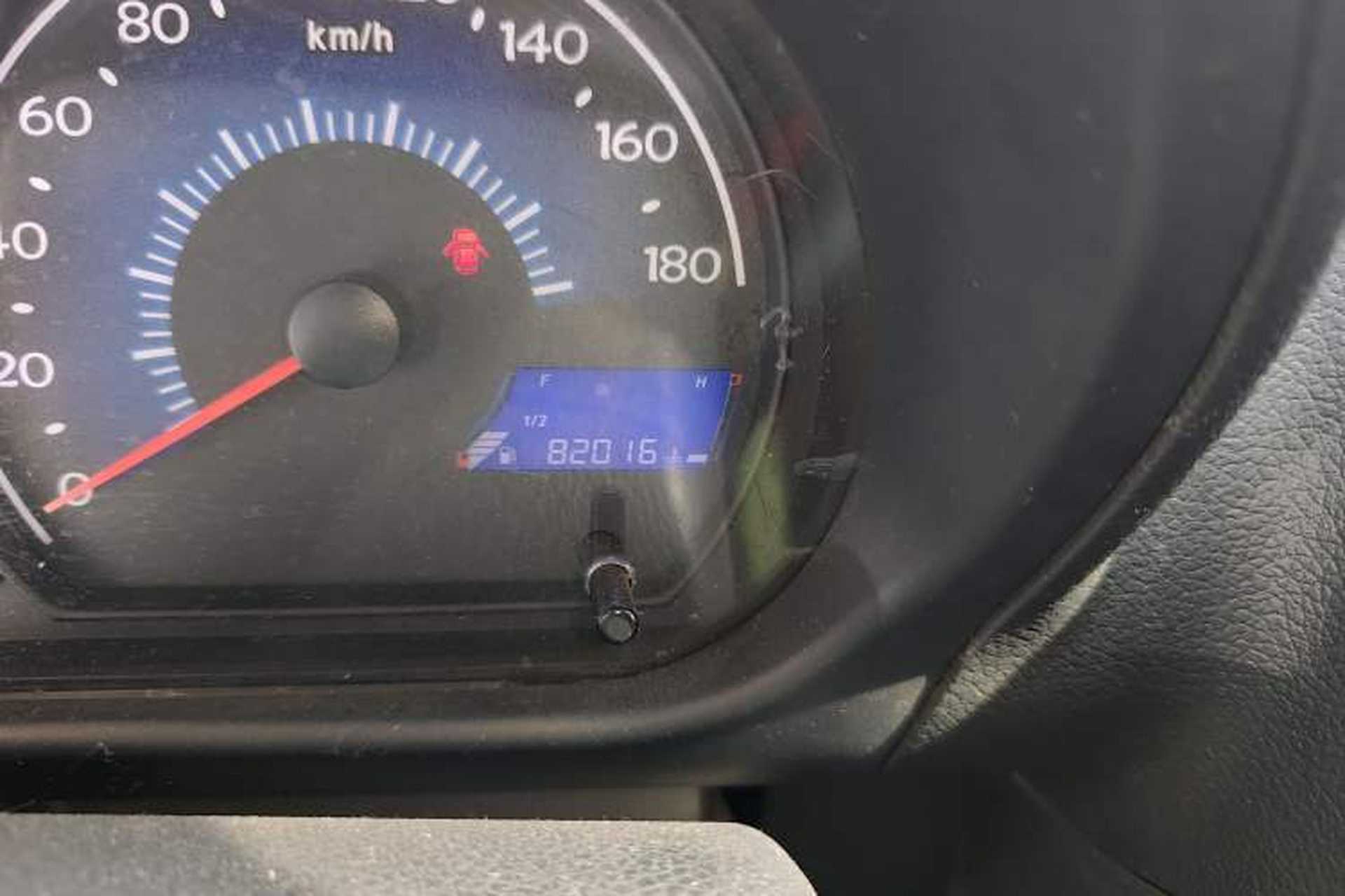 Used Geely Auto Panda Classic 2016 1.0L Manual "Mengdong" Edition Odometer Close Up