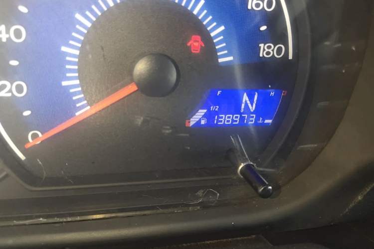 Used Geely Auto Panda Classic 2016 1.0L IMT Cool Fun Edition Odometer Close Up
