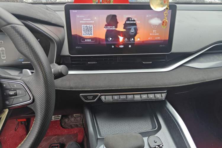 Used Geely Auto Preface 2021 2.0TD Space-Time Edition Hao Yue Audio And AC Panel