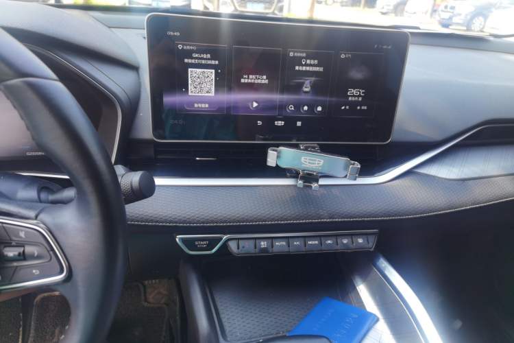 Used Geely Auto Preface 2021 2.0TD Luxury Version Audio And AC Panel