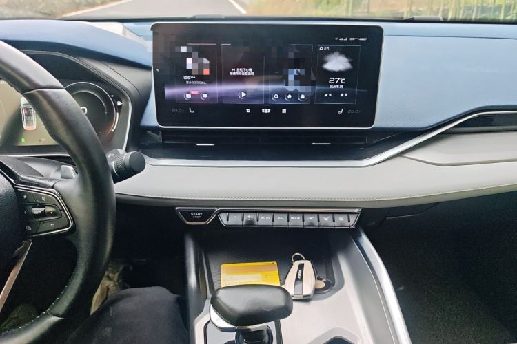Used Geely Auto Preface 2021 2.0TD Luxury Version Audio And AC Panel