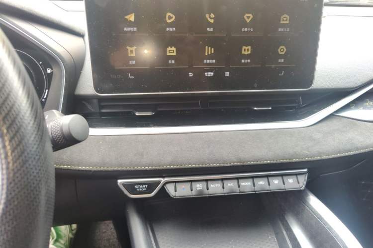 Used Geely Auto Preface 2021 2.0TD Space-Time Edition Starry Celestial Audio And AC Panel