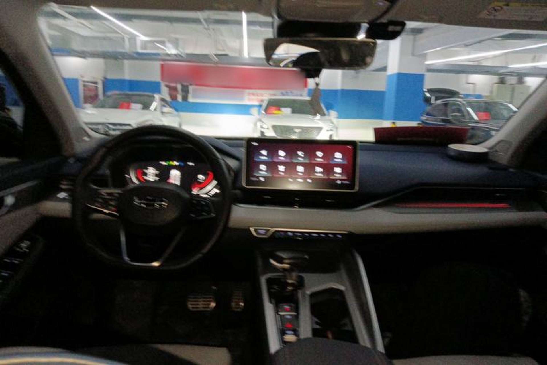 Used Geely Auto Preface 2021 2.0TD Designer's Recommended Edition Center Console