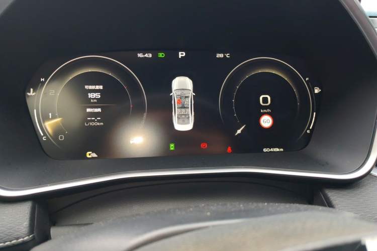 Used Geely Auto Preface 2021 2.0TD Luxury+ Version Instrument Cluster