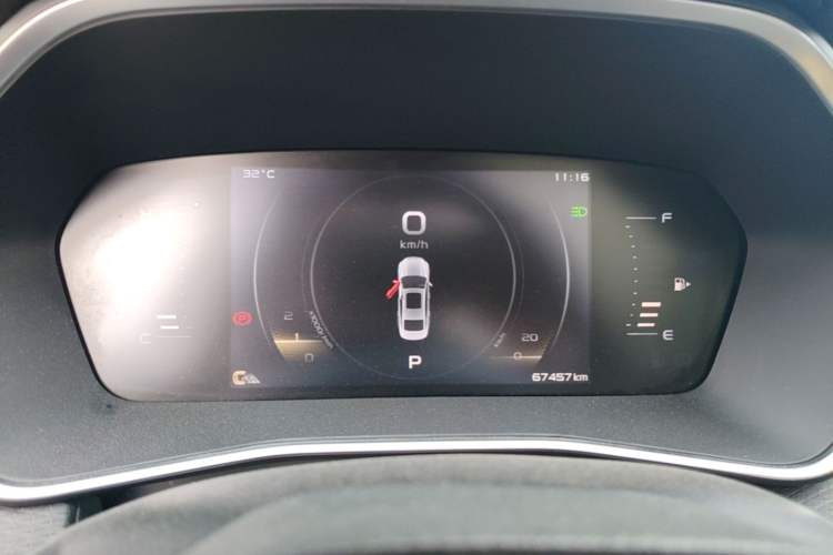 Used Geely Auto Preface 2021 2.0TD Luxury Version Instrument Cluster