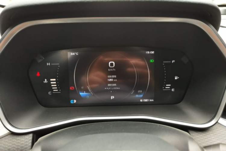Used Geely Auto Preface 2021 2.0TD Luxury Version Instrument Cluster