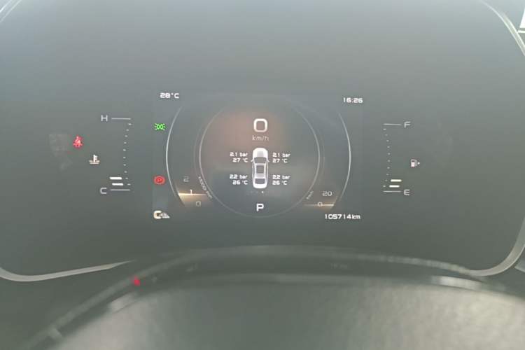 Used Geely Auto Preface 2021 2.0TD Luxury Version Instrument Cluster