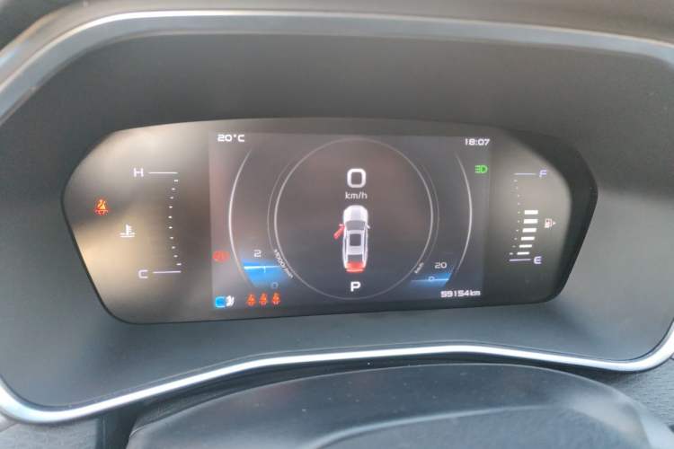 Used Geely Auto Preface 2021 2.0TD Luxury Version Instrument Cluster
