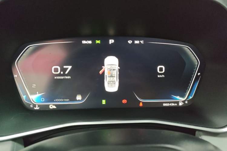 Used Geely Auto Preface 2021 2.0TD Flagship Edition Instrument Cluster