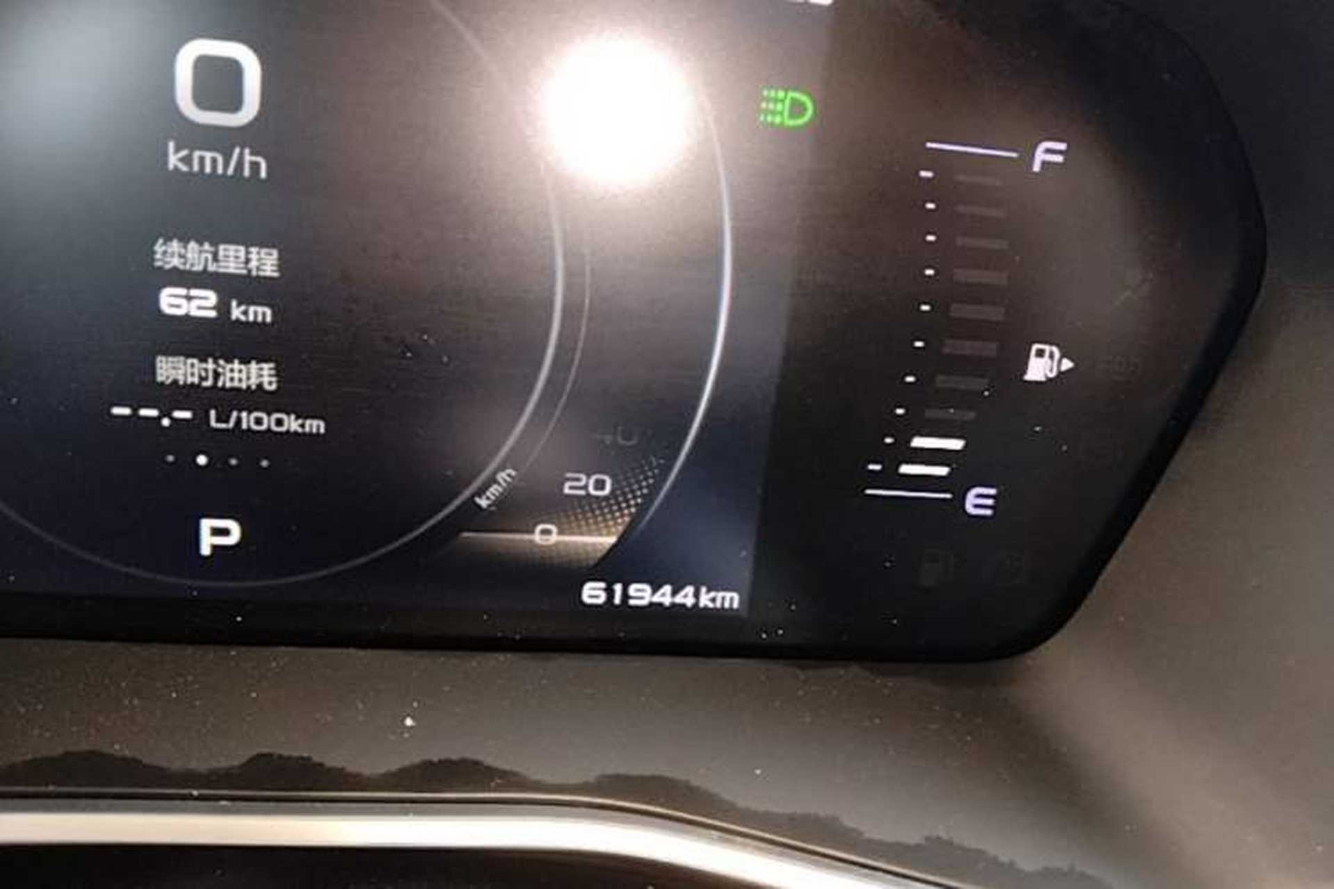 Used Geely Auto Preface 2021 2.0TD Luxury Version Instrument Cluster