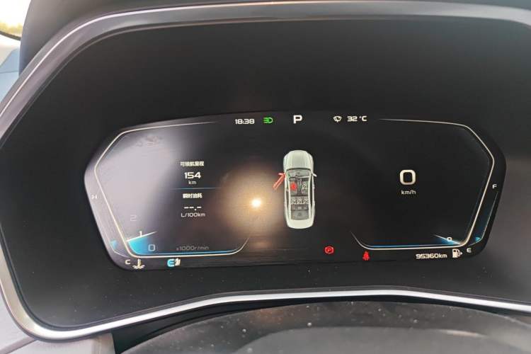 Used Geely Auto Preface 2021 Revised Version 2.0TD Luxury Edition Instrument Cluster