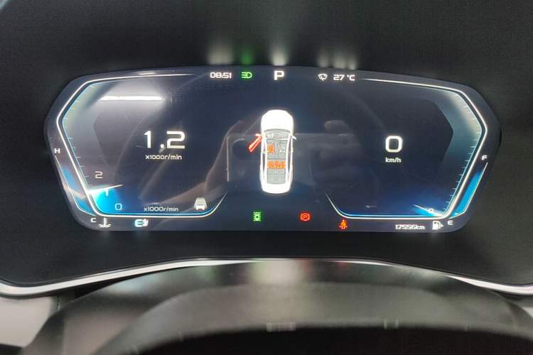 Used Geely Auto Preface 2021 Revised Version 2.0TD Luxury Edition Instrument Cluster