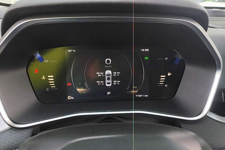 Used Geely Auto Preface 2021 2.0TD Luxury Version Instrument Cluster
