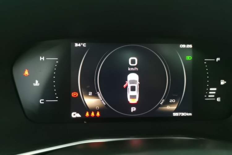 Used Geely Auto Preface 2021 2.0TD Luxury Version Instrument Cluster