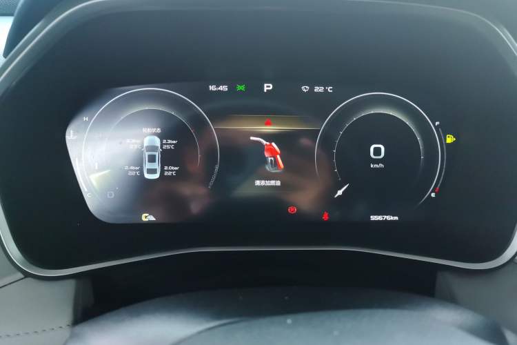 Used Geely Auto Preface 2021 Revised Version 2.0TD Luxury Edition Instrument Cluster