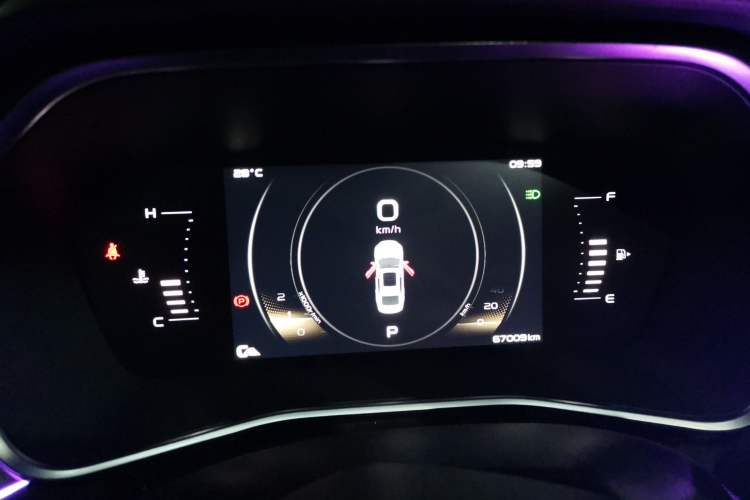 Used Geely Auto Preface 2021 2.0TD Luxury Version Instrument Cluster