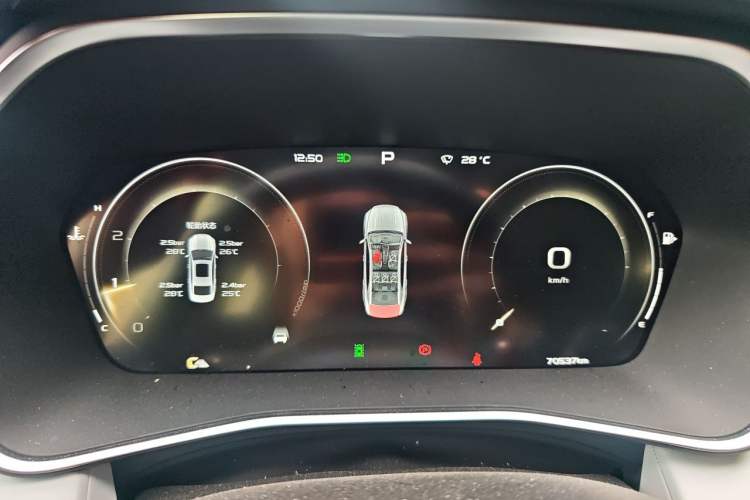 Used Geely Auto Preface 2021 2.0TD Luxury Version Instrument Cluster