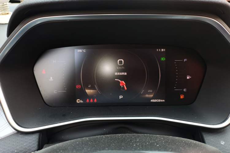 Used Geely Auto Preface 2021 2.0TD Luxury Version Instrument Cluster
