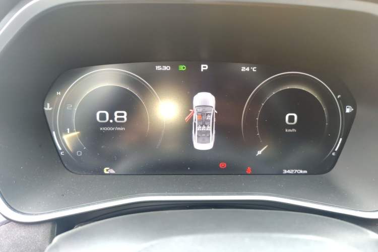 Used Geely Auto Preface 2021 2.0TD Space-Time Edition Starry Celestial Instrument Cluster