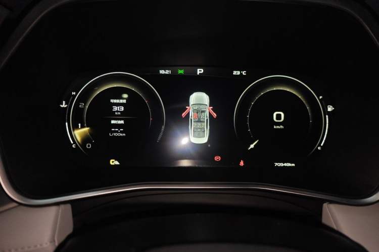 Used Geely Auto Preface 2021 Revised Version 2.0TD Luxury Edition Instrument Cluster