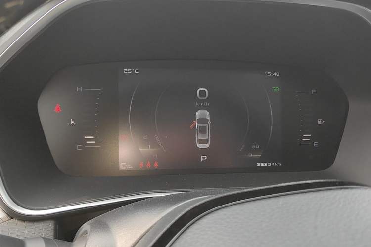 Used Geely Auto Preface 2021 2.0TD Luxury Version Instrument Cluster