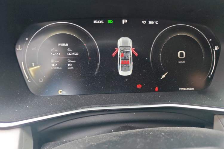 Used Geely Auto Preface 2021 2.0TD Luxury Version Instrument Cluster
