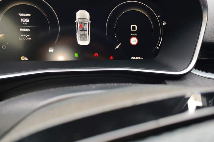 Used Geely Auto Preface 2021 2.0TD Luxury+ Version Odometer Close Up