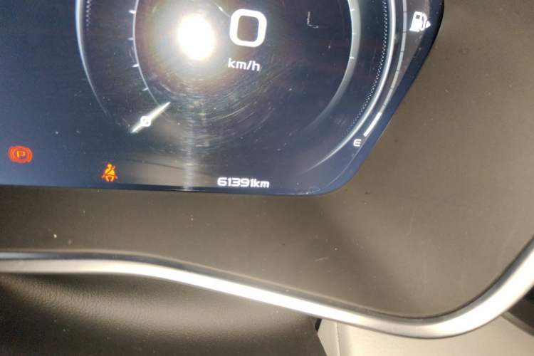 Used Geely Auto Preface 2021 Revised Version 2.0TD Luxury Edition Odometer Close Up