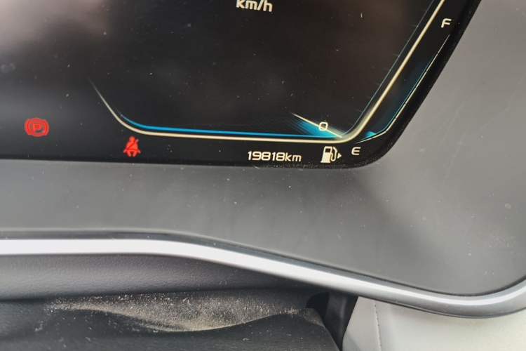 Used Geely Auto Preface 2021 2.0TD Flagship Edition Odometer Close Up