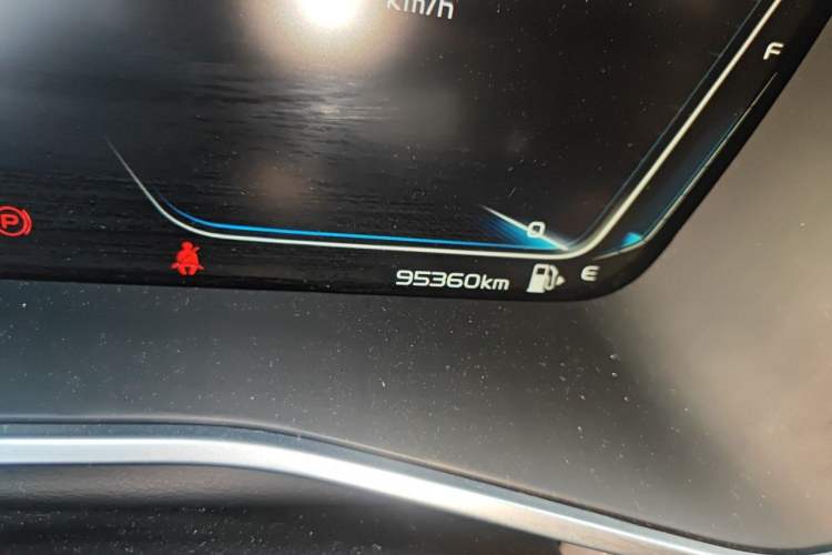 Used Geely Auto Preface 2021 Revised Version 2.0TD Luxury Edition Odometer Close Up